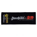 X JAPAN(エックス) YOSHIKI スポーツタオル 童夢 コラボ ROCKST☆R スーパーGT 2009
