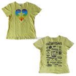 B'z(ビーズ) LIVE-GYM Pleasure 2008 -GLORY DAYS- ツアー Tシャツ　イエロー