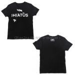 the HIATUS(ハイエスタス) その他 Tシャツ ブラック skullshit コラボ 鳥 蝶