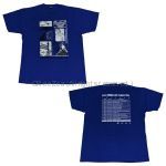 水樹奈々(NANA) LIVE FLIGHT 2014 限定 Tシャツ ブルー 神奈川限定