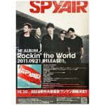 spyair(スパイエアー) ポスター Rockin' the World 2011