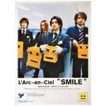 L'Arc～en～Ciel(ラルク) ポスター smile アルバム 2004 clicked singles