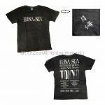 LUNA SEA(ルナシー) 20th ANNIVERSARY WORLD TOUR REBOOT -to the New Moon- Ｔシャツ ブラック 東京公演