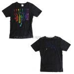 Mr.Children(ミスチル) Hall Tour 2016 虹 ヒカリノアトリエ 8色の虹 Tシャツ ブラック