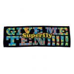 superfly(スーパーフライ) 5th anniversary Super live GIVE ME TEN!!!!!  スポーツタオル ブラック