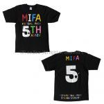 ウカスカジー(UKASUKA-G) その他 5周年 Tシャツ 黒 MIFA Football Park 5th anniversary party