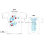 2013 TOUR　WILLPOLIS　I LOVE WILLPOLIS Tシャツ（白）