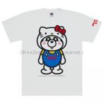 え～パンダ×ハローキティ コラボTシャツ(S/M/L)