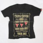 AAA(トリプルエー) AAA TOUR 2012 -777- TRIPLE SEVEN ロゴTシャツ