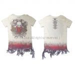 VAMPS(HYDEソロ) VAMPS LIVE 2013 フリンジTシャツ ナチュラル 6日目公演＆通販限定