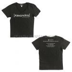 [Alexandros](ドロス) We Don't Learn Anything Tour 2013-2014 Tシャツ ブラック
