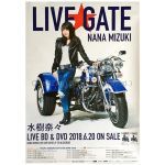 水樹奈々(NANA) ポスター NANA MIZUKI LIVE GATE 2018