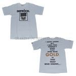 T.M.Revolution(西川貴教) DEFROCK Tシャツ ホワイト GOLD