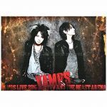 VAMPS(HYDEソロ) ポスター LIVE 2010 BEAUTY AND THE BEAST ARENA