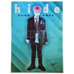 X JAPAN(エックス) ポスター hide  ever free 1998.4.30 ラミネート加工済