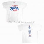 B'z(ビーズ) LIVE-GYM 2003 BANZAI IN NORTH AMERICA ツアー　Tシャツ BANZAI  ホワイト