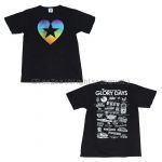 B'z(ビーズ) LIVE-GYM Pleasure 2008 -GLORY DAYS- Tシャツ ブラック