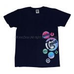 B'z(ビーズ) LIVE-GYM 2011 -C'mon- Tシャツ ブラック 10月30日 北海きたえーる会場限定