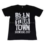 B'z(ビーズ) SHOWCASE 2017 -B'z In Your Town- ツアー Tシャツ ブラック