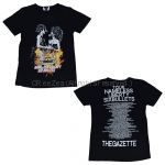 the GazettE(ガゼット) TOUR10 NAMELESS LIBERTY SIX BULLETS ブラック Tシャツ