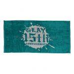 GLAY(グレイ) その他グッズ 15周年 バスタオル ミントグリーン FC限定カラー