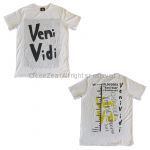 OLDCODEX(OCD) "Veni Vidi" in BUDOKAN 2016 Tシャツ ホワイト×ブラック