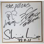 the pillows(ザ・ピロウズ) その他 サイン色紙 キングレコード 1997年4月11日