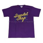 SCANDAL(スキャンダル) オフィシャルグッズ Tシャツ パープル SCANDAL SHOP