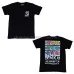 T.M.Revolution(西川貴教) T.M.R.YEAR COUNT DOWN PARTY '07-'08 LIVE REVOLUTION REMIX XI Tシャツ ブラック 10