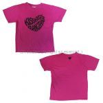 いきものがかり(いきもの) みなさん、こんにつあー!! 2012 ～NEWTRAL～ KKBB Tシャツ バイオレットピンク KISS KISS BANG BANG