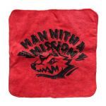 MAN WITH A MISSION(マンウィズ) その他 ハンドタオル レッド