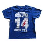 T.M.Revolution(西川貴教) イナズマロックフェス 2014 Tシャツ ブルー