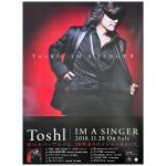 X JAPAN(エックス) ポスター IM A SINGER Toshl