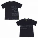 氷室京介(ヒムロック) 15th Anniversary Special LIVE "Case of HIMURO" Tシャツ ブラック