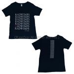 RADWIMPS(ラッド) その他 Tシャツ ブラック CDJ COUNTDOWN JAPAN 16/17