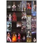 安室奈美恵(アムロ) ポスター LIVE STYLE 2011 映像作品 告知 A