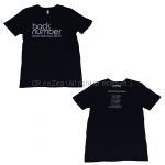 back number(バックナンバー) アーバンライブツアー2015 Tシャツ ブラック