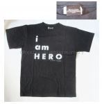 Mr.Children(ミスチル) IT'S A WONDERFUL WORLD i am hero Tシャツ ブラック