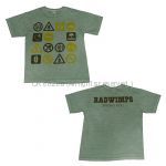 RADWIMPS(ラッド) TOUR 2007 春巻き Tシャツ グリーン系