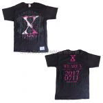 X JAPAN(エックス) WORLD TOUR 2017 WE ARE X Acoustic Special Miracle～奇跡の夜～6DAYS Tシャツ ブラック 7月11日 大阪城ホール