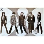 X JAPAN(エックス) ポスター 集合 モノトーン