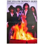 THE YELLOW MONKEY(イエモン) ポスター BURN 告知