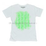 安室奈美恵(アムロ) FEEL tour 2013 Tシャツ ホワイト 緑ロゴ