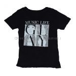 GLAY(グレイ) その他 MUSIC LIFE Tシャツ ブラック