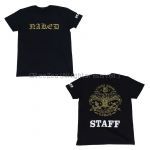 氷室京介(ヒムロック) 25th Anniversary TOUR GREATEST ANTHOLOGY-NAKED- スタッフ Tシャツ ブラック 非売品