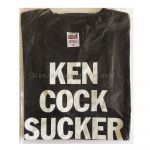 横山健(Ken Yokoyama) その他 Tシャツ ディスりT ken cook sucker  pizza of death ロゴ