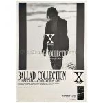 X JAPAN(エックス) ポスター BALLAD COLLECTION 告知