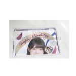 乃木坂46(のぎざか) その他 賀喜遥香 生誕記念フェイスタオル＆缶バッジ2個セット 2020年10月度