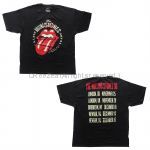 ローリング・ストーンズ(The Rolling Stones) 限定販売 Tシャツ 50th Anniversary ブラック 2012 ロンドン アメリカ ツアー