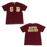 SUPER BEAVER(スーパービーバー) その他 Tシャツ ワイン 黄色ロゴ